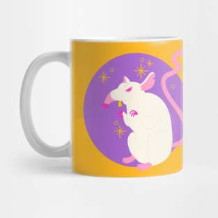 Hand Drawn Evil Rat Mug